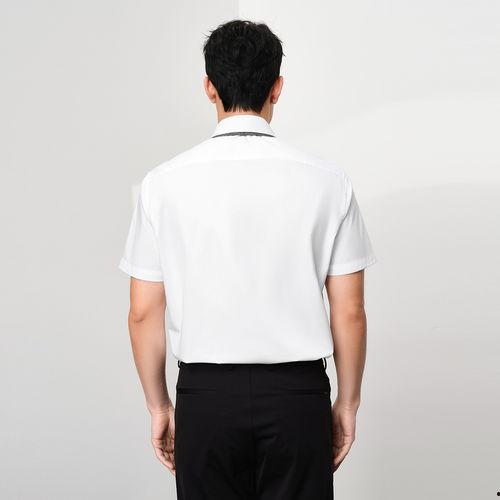 网红拼接衬衫男款图,网红热推拼接衬衫，男士必备时尚单品