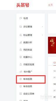 头条怎么恢复权限,轻松一步找回账号控制权