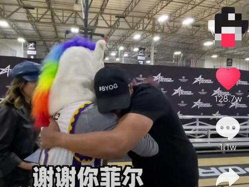 中国网红拜师詹姆斯图片,共筑篮球梦想新篇章